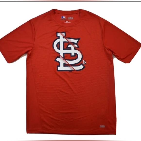 New Mens St. Louis Cardinals Gamesday Hype Shirt Red Multiple Sizes - Picture 1 of 3